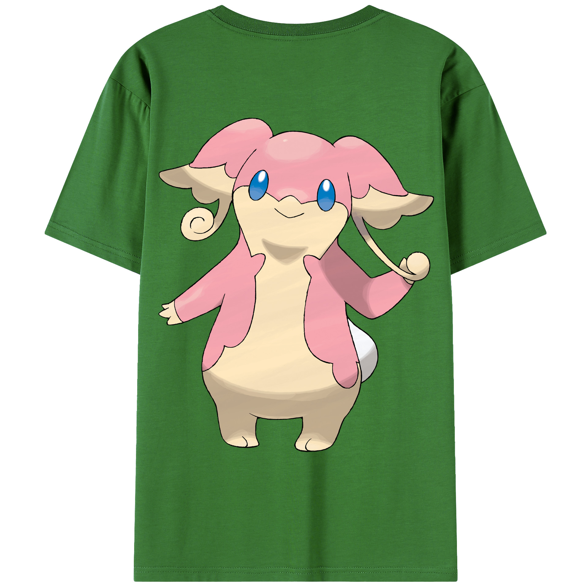 （画像用） ポケットモンスター Pokémon レディース半袖Tシャツ(バックプリント)